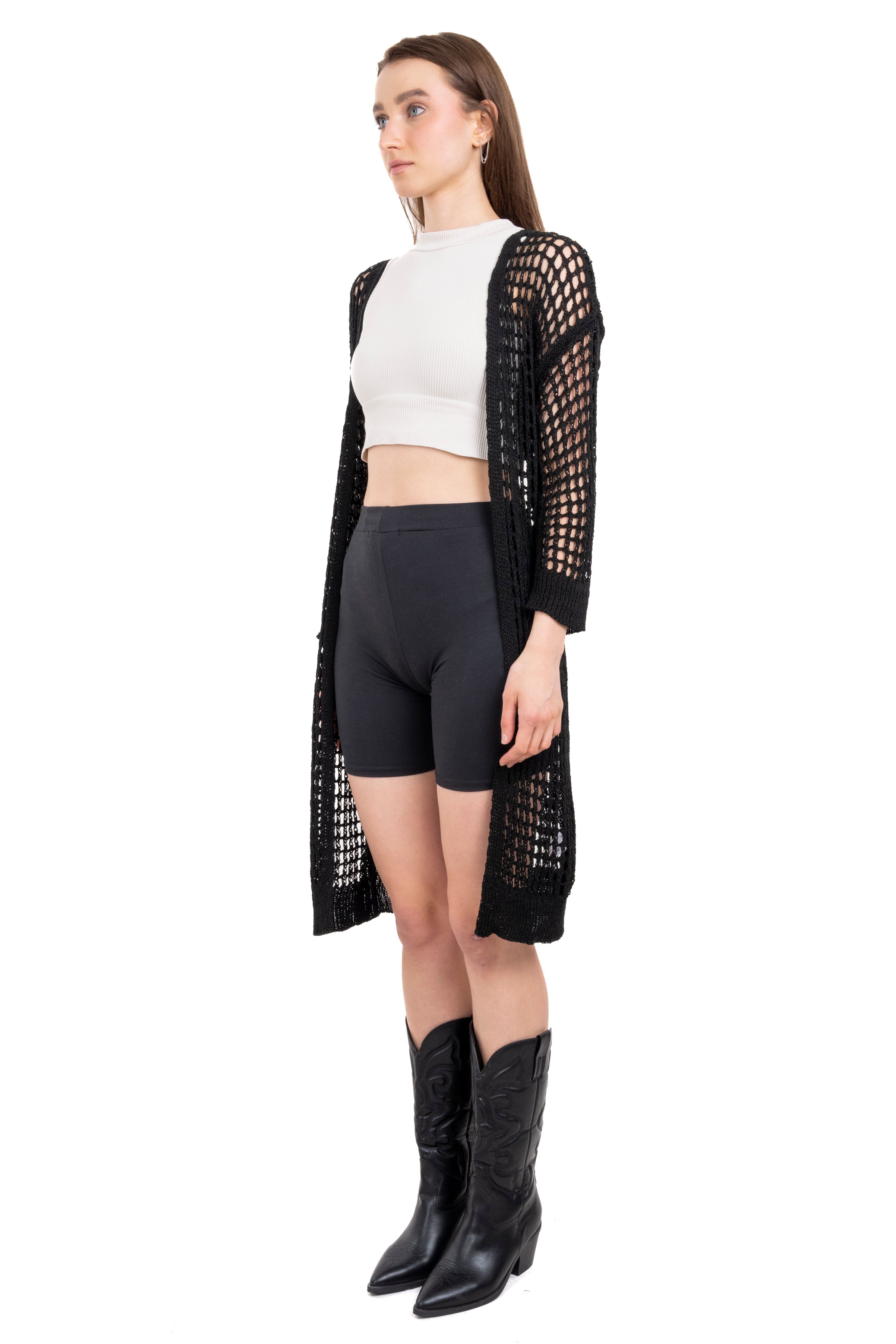 Suéter largo tejido abierto sold by Shasa product image thumbnail 3