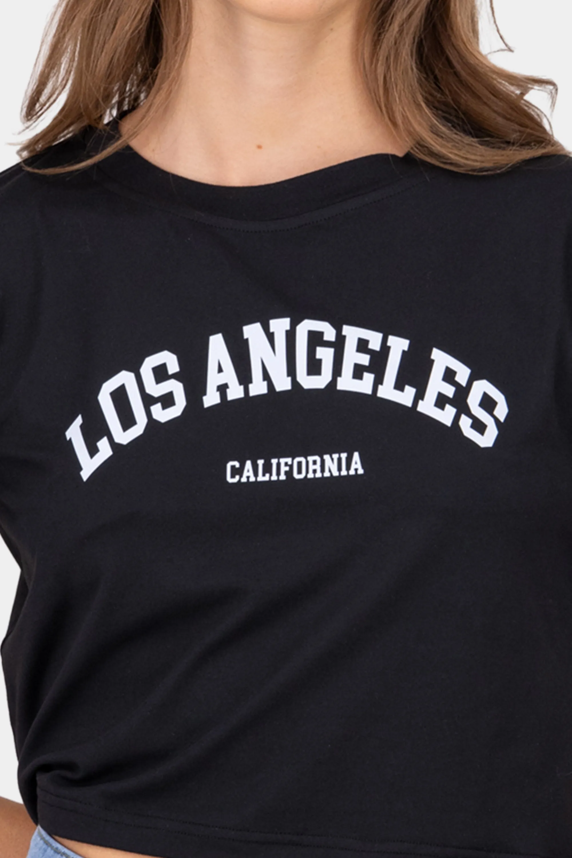 Playera crop los angeles sold by Shasa product image thumbnail 5