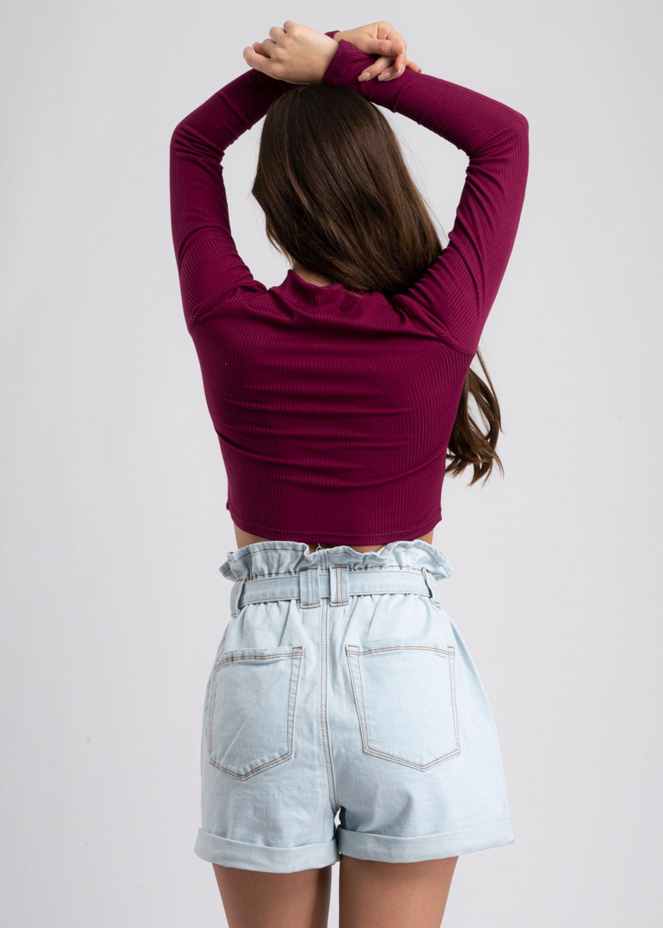 Top acanalado manga larga sold by Shasa product image thumbnail 4