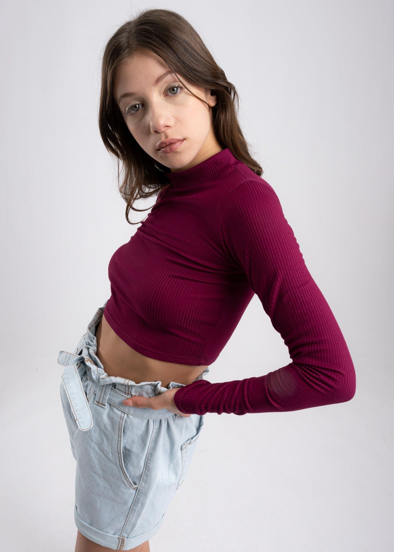 Top acanalado manga larga sold by Shasa