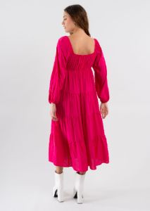 Vestido maxi manga larga amplio sold by Shasa