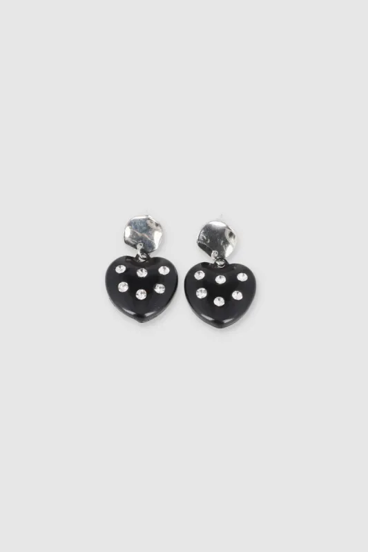 ARETES CIRCULO CORAZON BRILLOS sold by Shasa