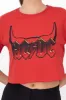 Crop cuernos acdc sold by Shasa