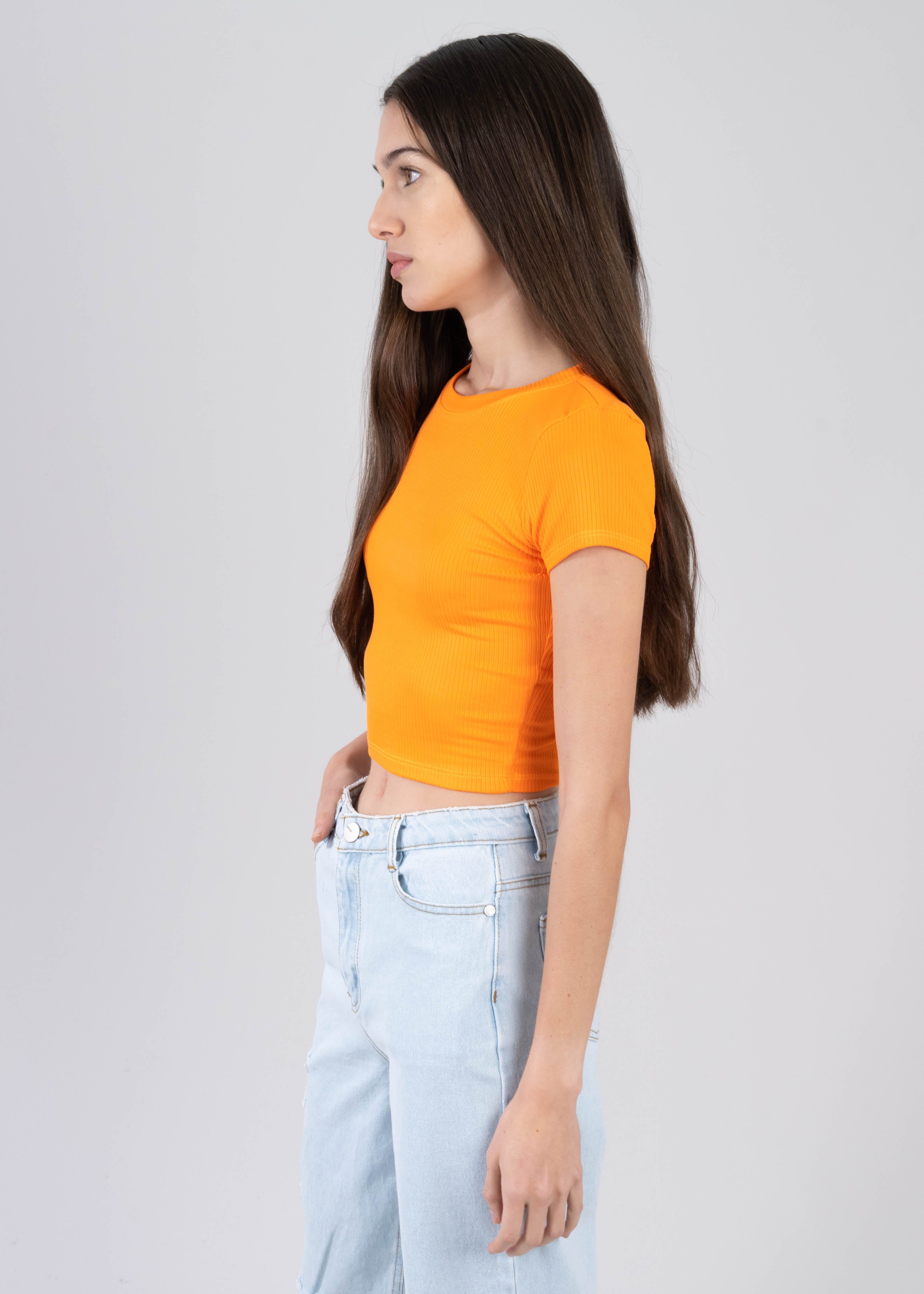 Top manga corta acanalado sold by Shasa product image thumbnail 3