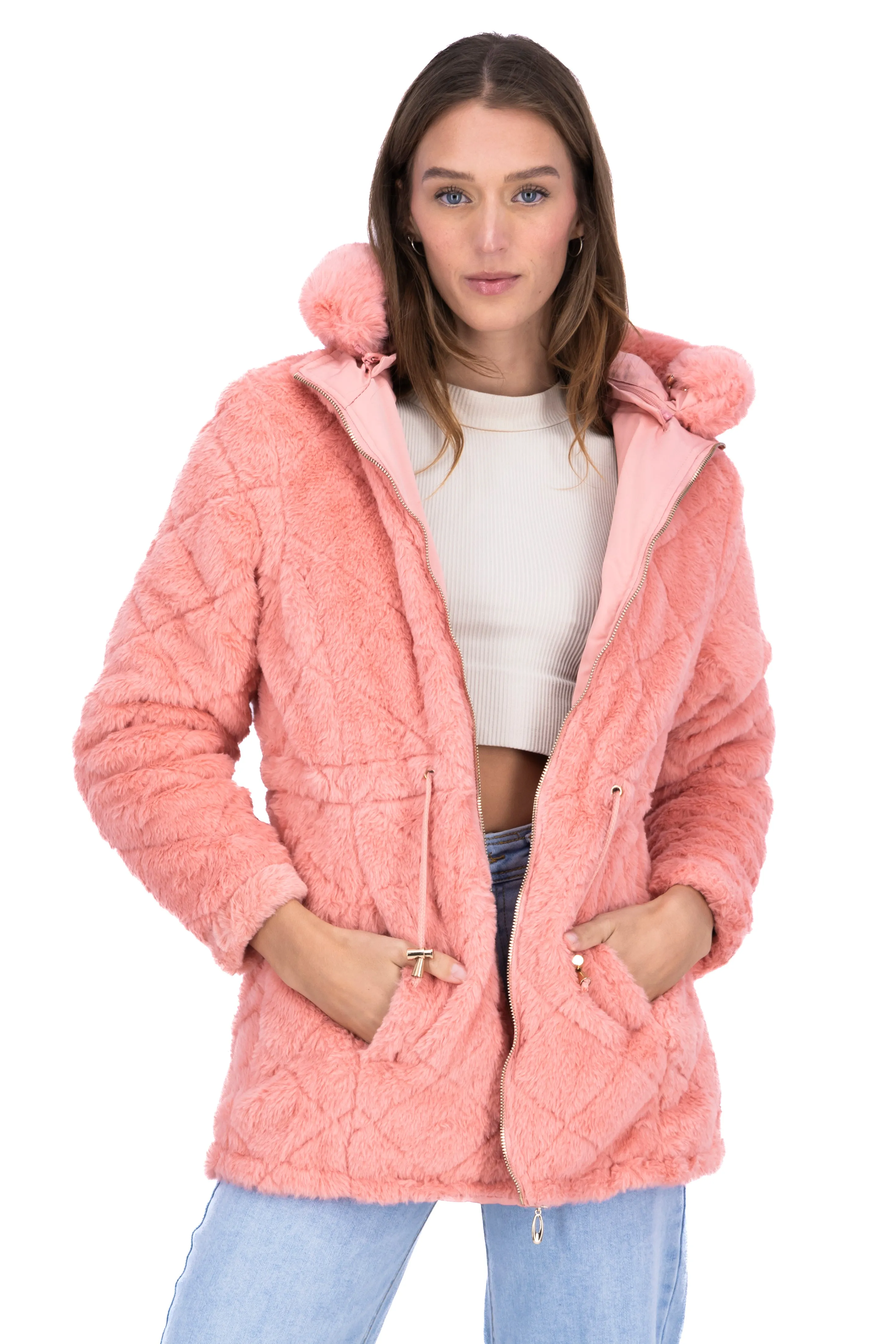 Chamarra doble vista det cierres sold by Shasa