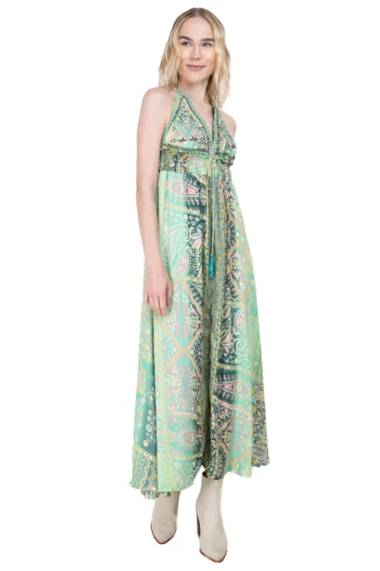 Vestido maxi estampado paisley sold by Shasa
