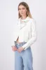 Chamarra biker efecto piel sold by Shasa