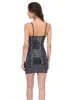 Vestido mini lentejuela con cuello cascada sold by Shasa