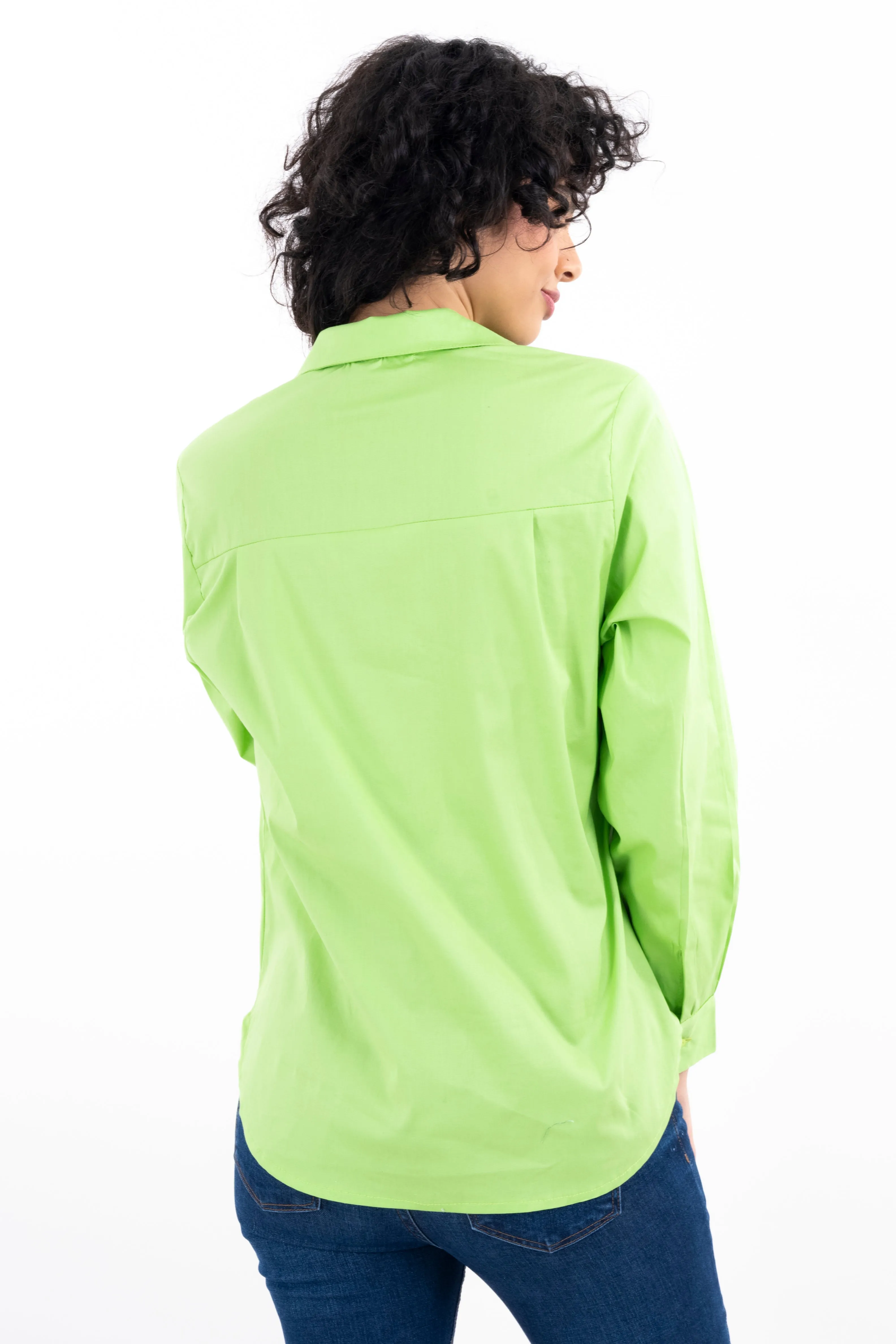 Camisa lisa manga larga sold by Shasa product image thumbnail 4