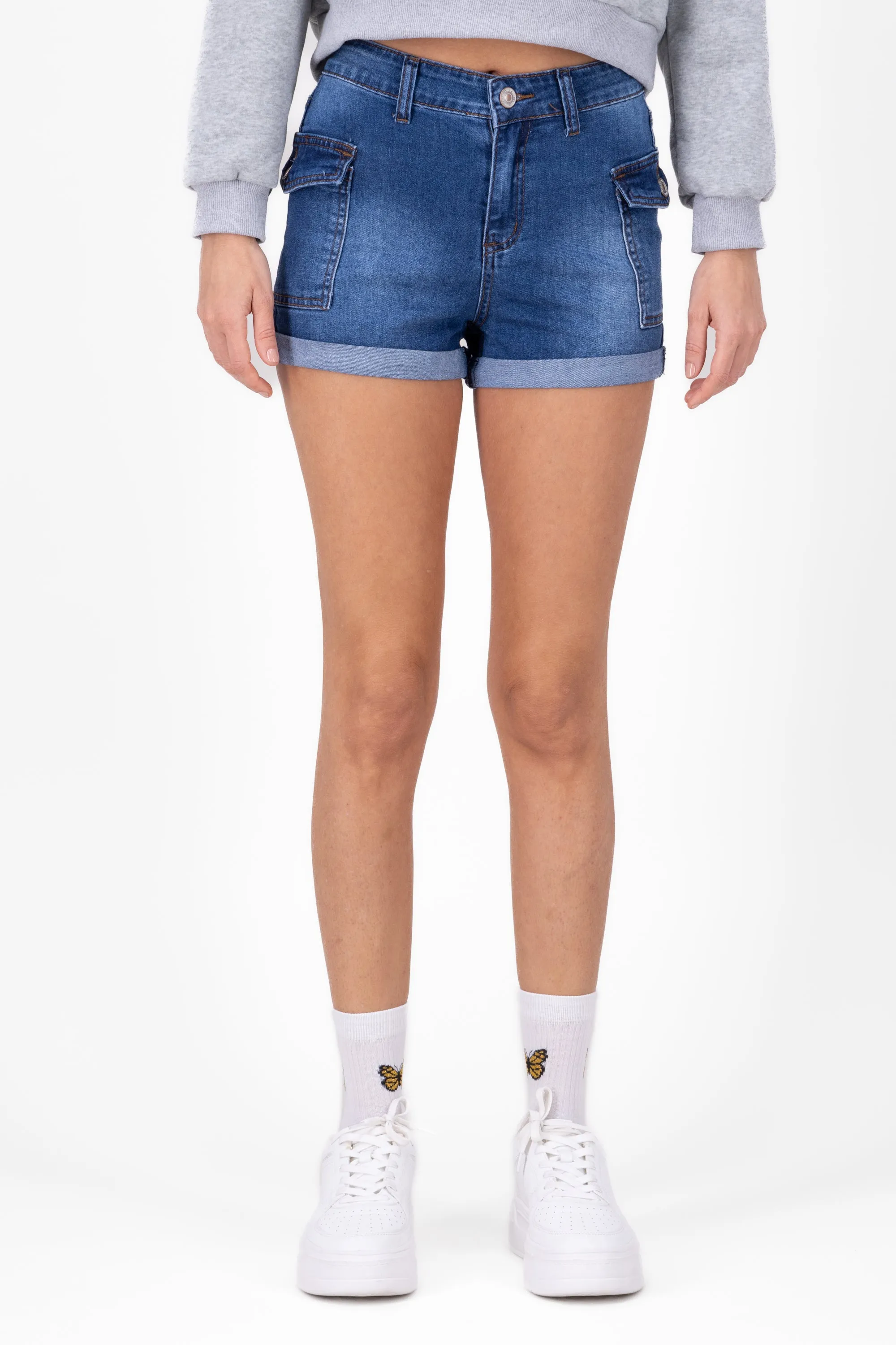 Shorts con bolsas cargo lisos sold by Shasa product image thumbnail 2