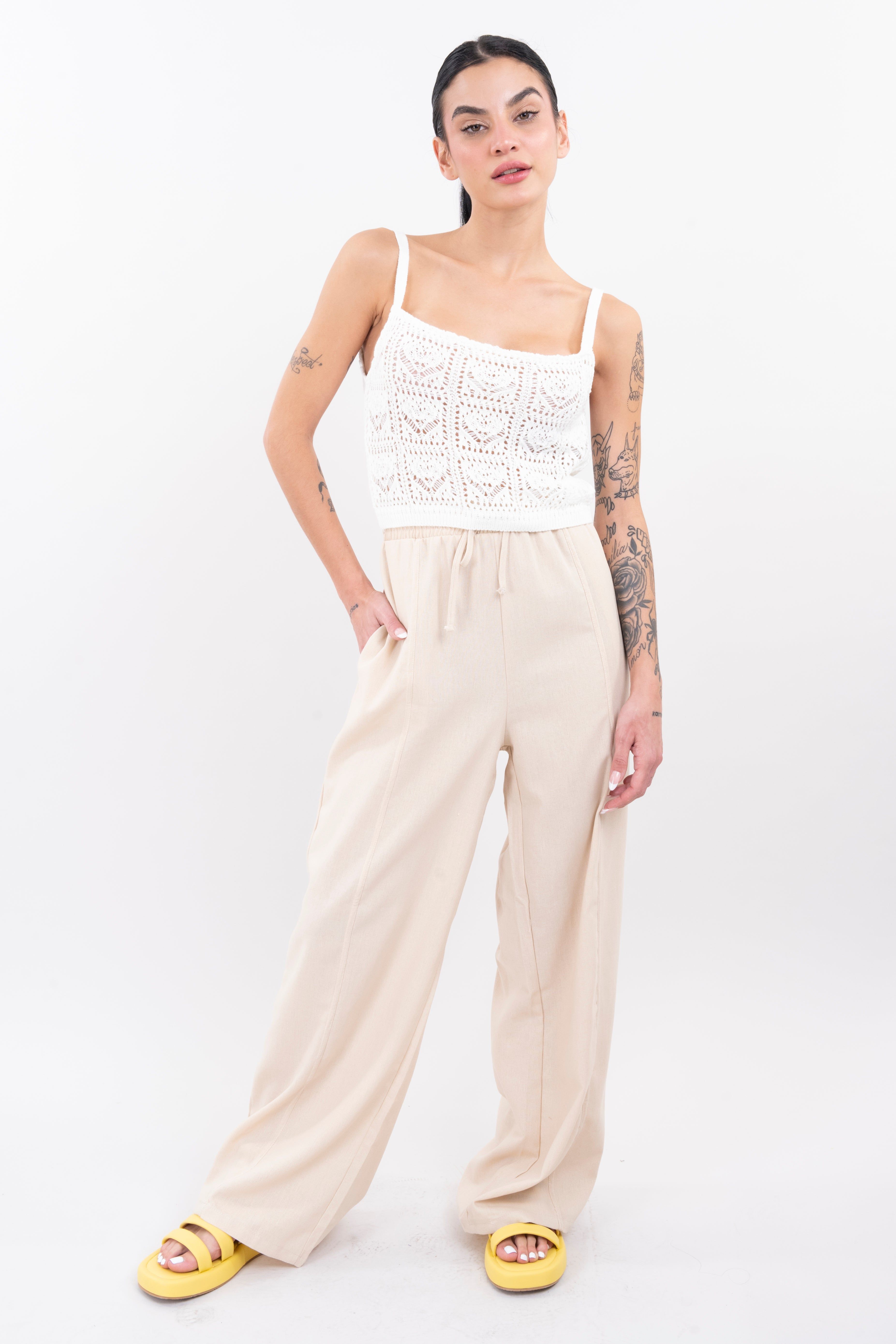 Pantalón amplio liso sold by Shasa product image thumbnail 2