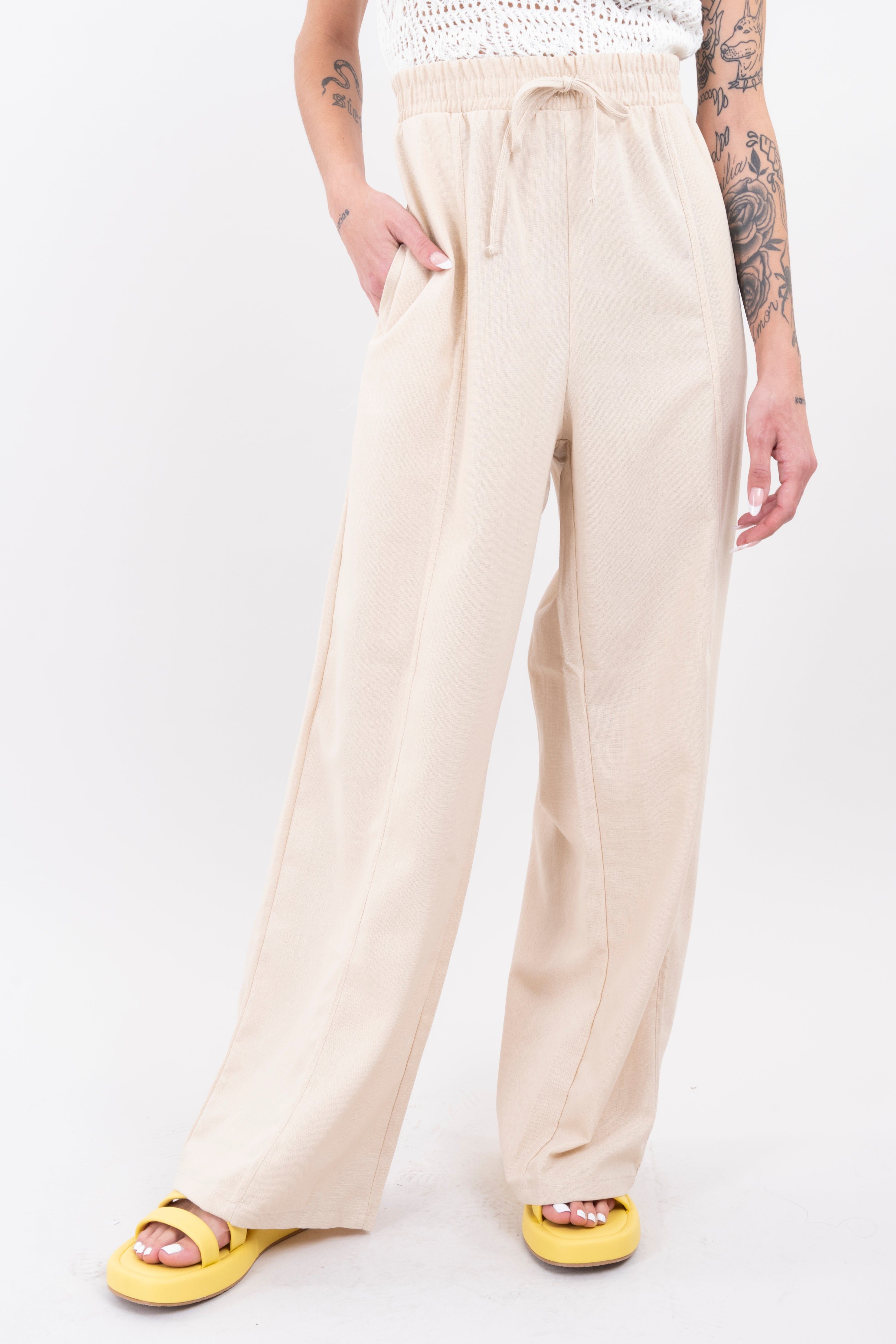 Pantalón amplio liso sold by Shasa