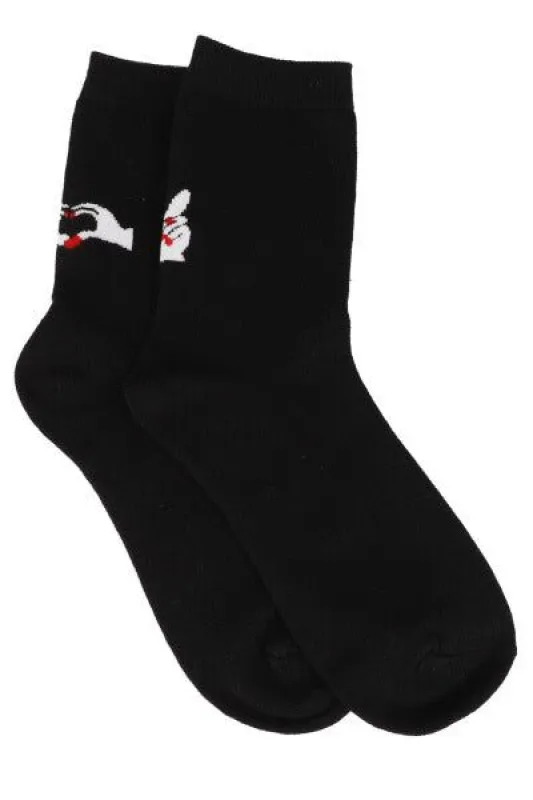 Calcetines estampado manos sold by Shasa