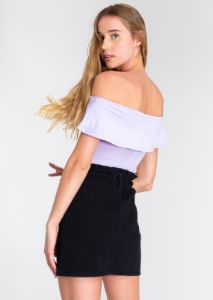 Bodysuit olanes hombro descubierto sold by Shasa