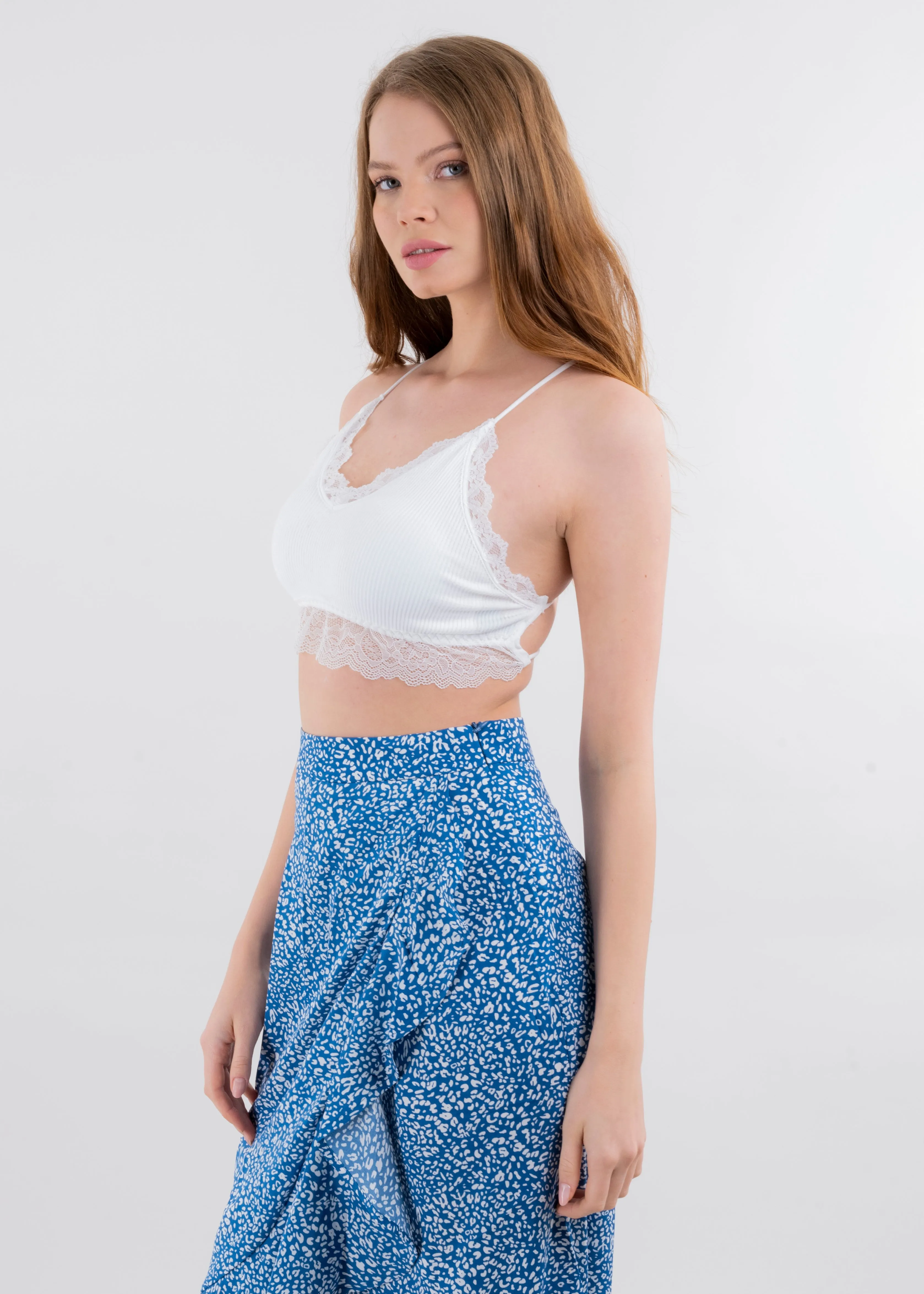 Bralette acanalado encaje sold by Shasa product image thumbnail 3