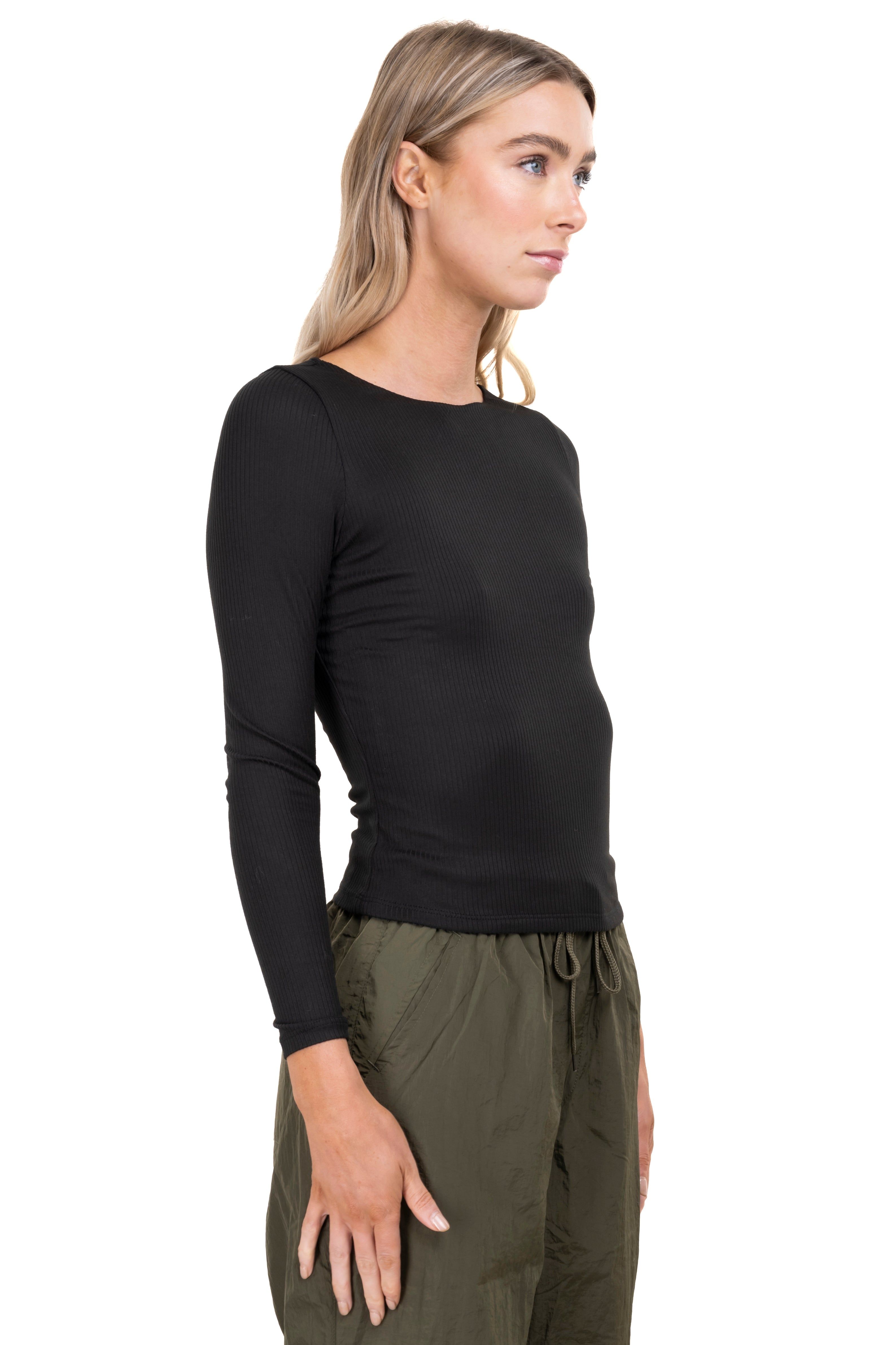 Top doble tejido manga larga sold by Shasa product image thumbnail 3