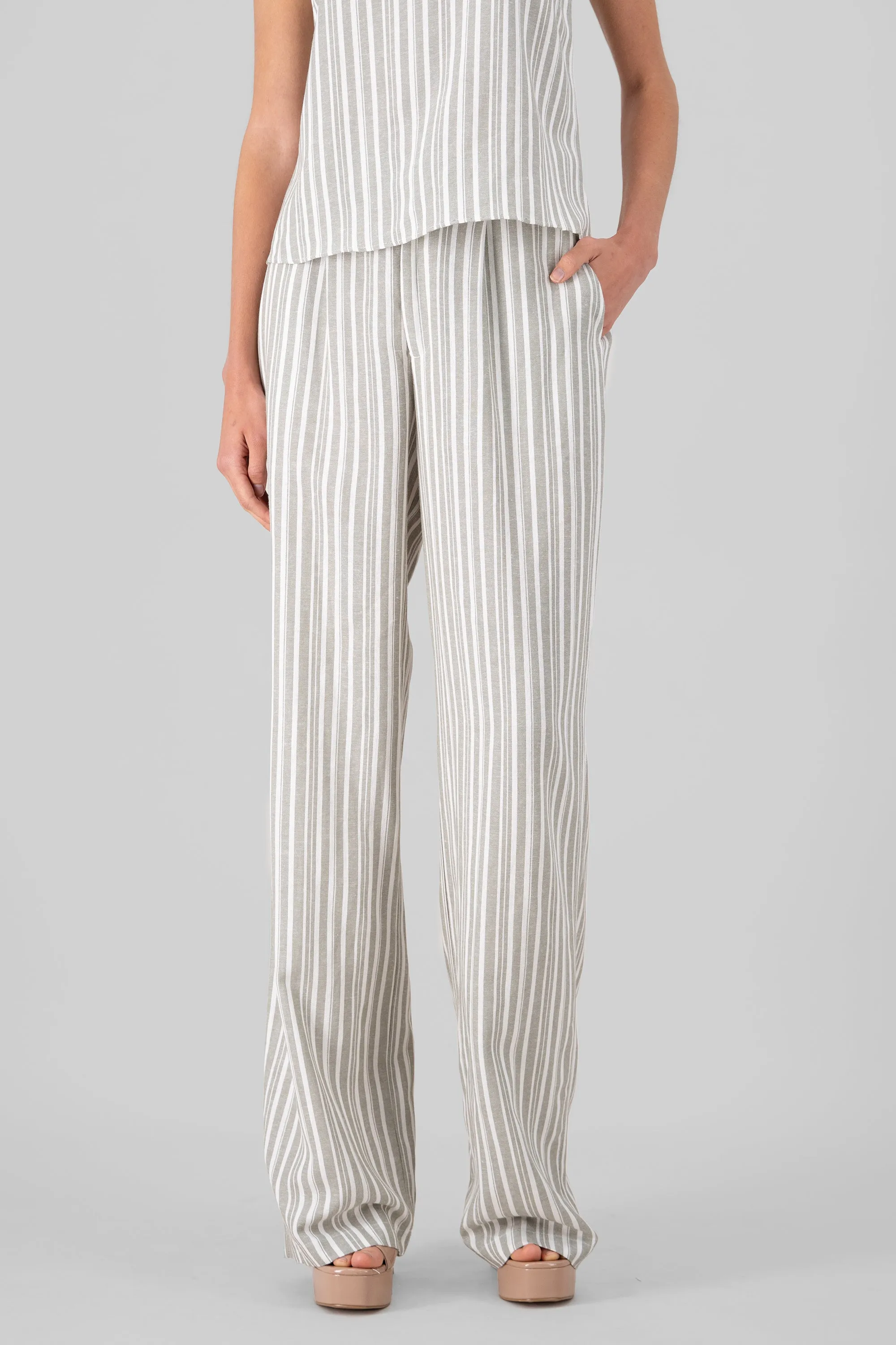 Pantalon lino rayas Hypsters sold by Shasa product image thumbnail 2