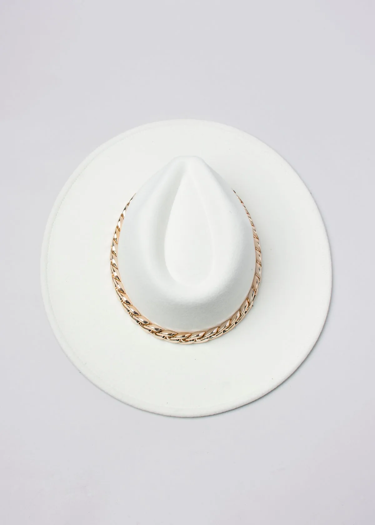 Sombrero fedora cadena chuncky sold by Shasa product image thumbnail 3