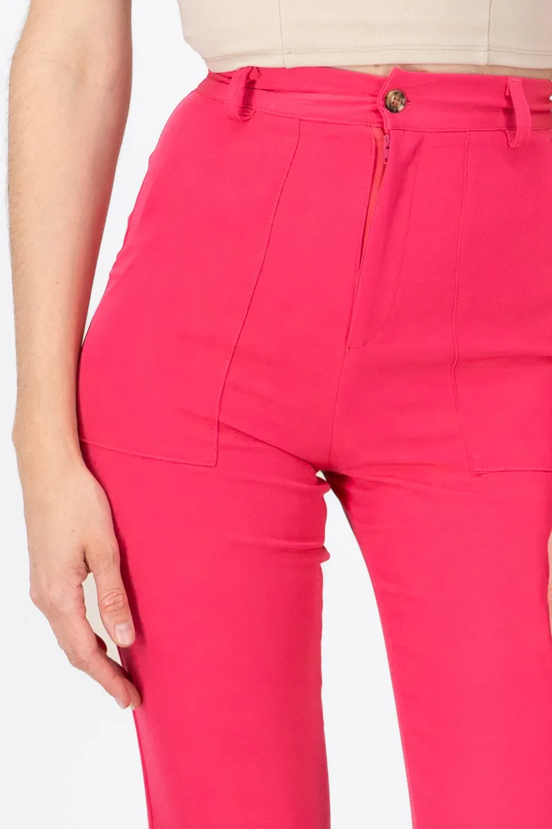 Pantalón Cintura Alta Capri Bolsas sold by Shasa product image thumbnail 5