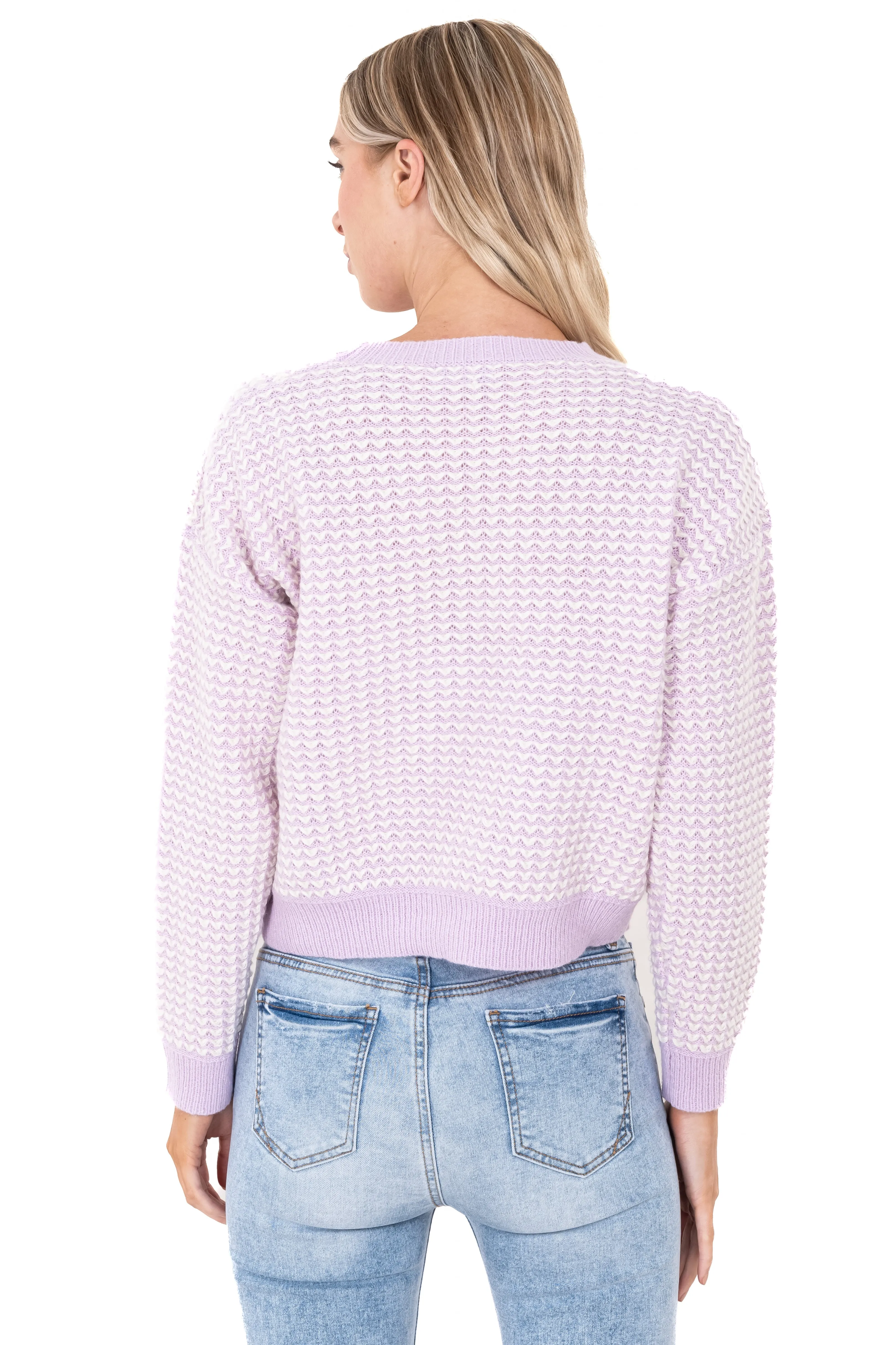 Suéter tejido bicolor sold by Shasa product image thumbnail 4