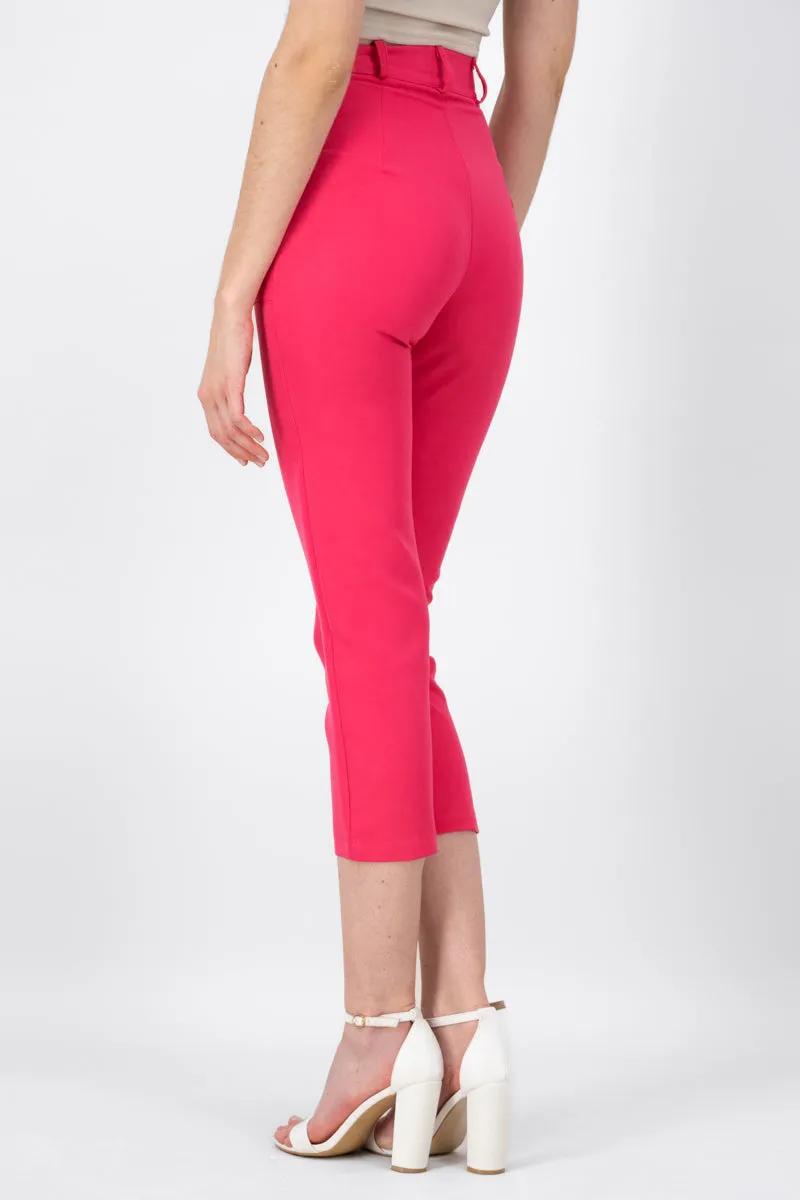 Pantalón Cintura Alta Capri Bolsas sold by Shasa product image thumbnail 4