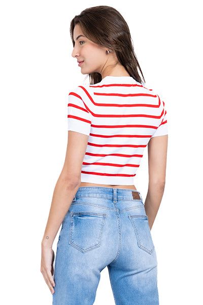 Top Rayas Manga Corta sold by Shasa product image thumbnail 4