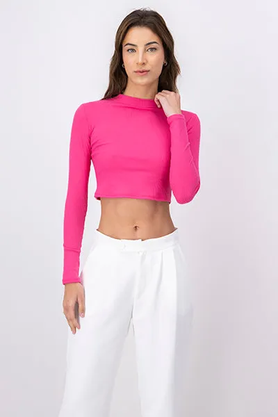 Top Acanalado Manga Larga sold by Shasa