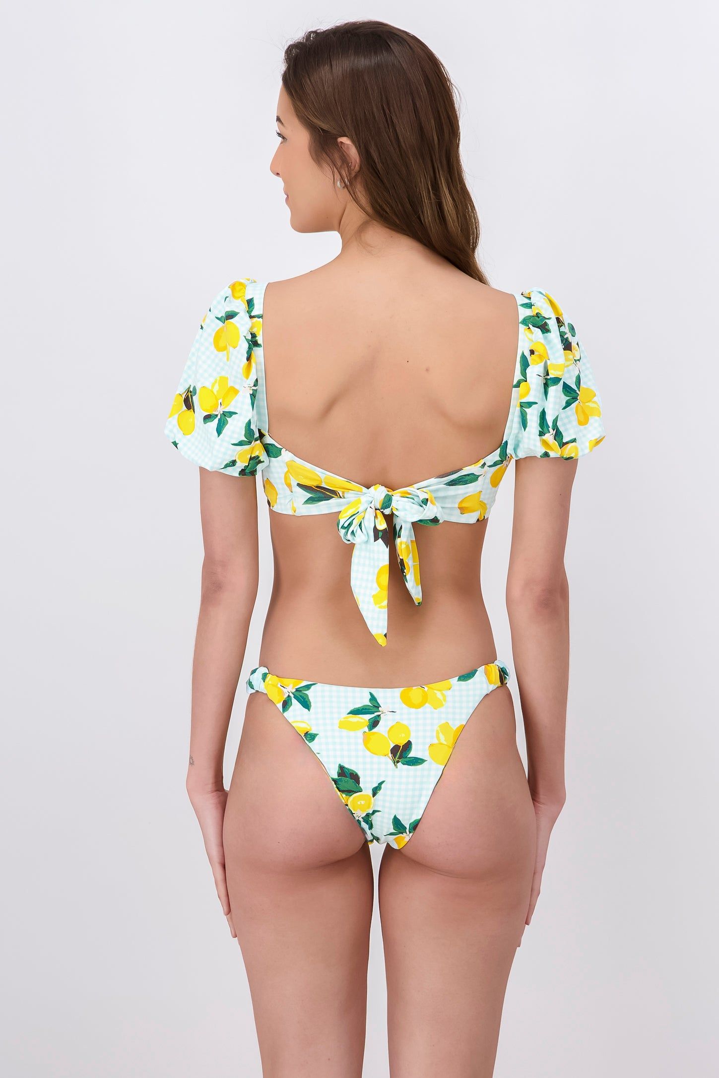 Top De Baño Con Olanes En Copas Y Fruncido sold by Shasa product image thumbnail 4