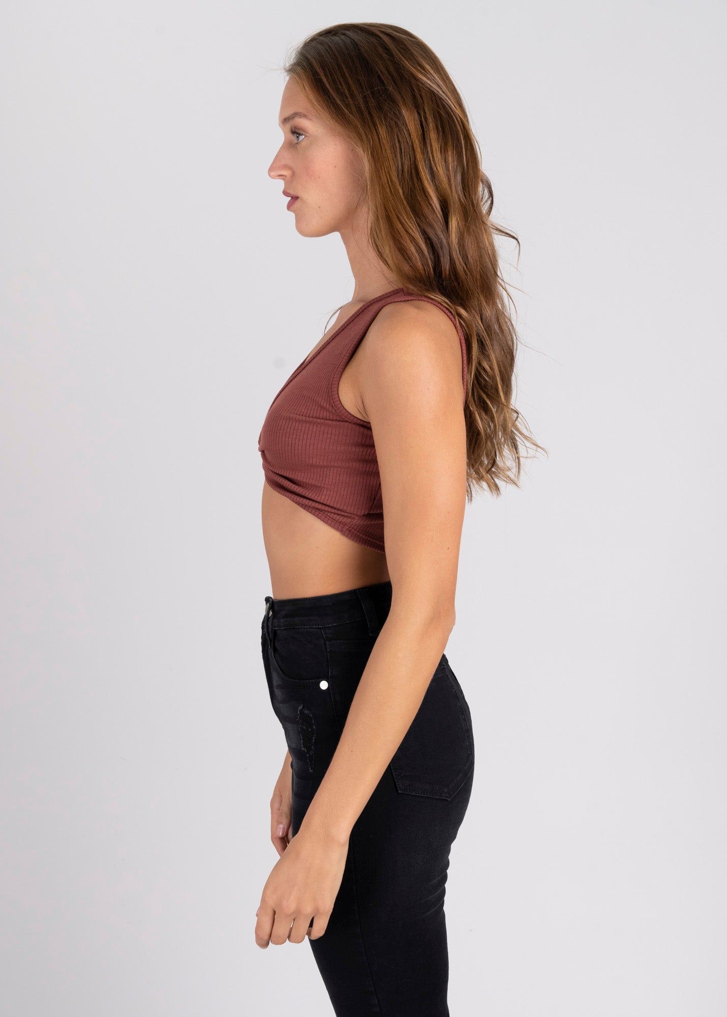 Top acanalado fruncido sold by Shasa product image thumbnail 3