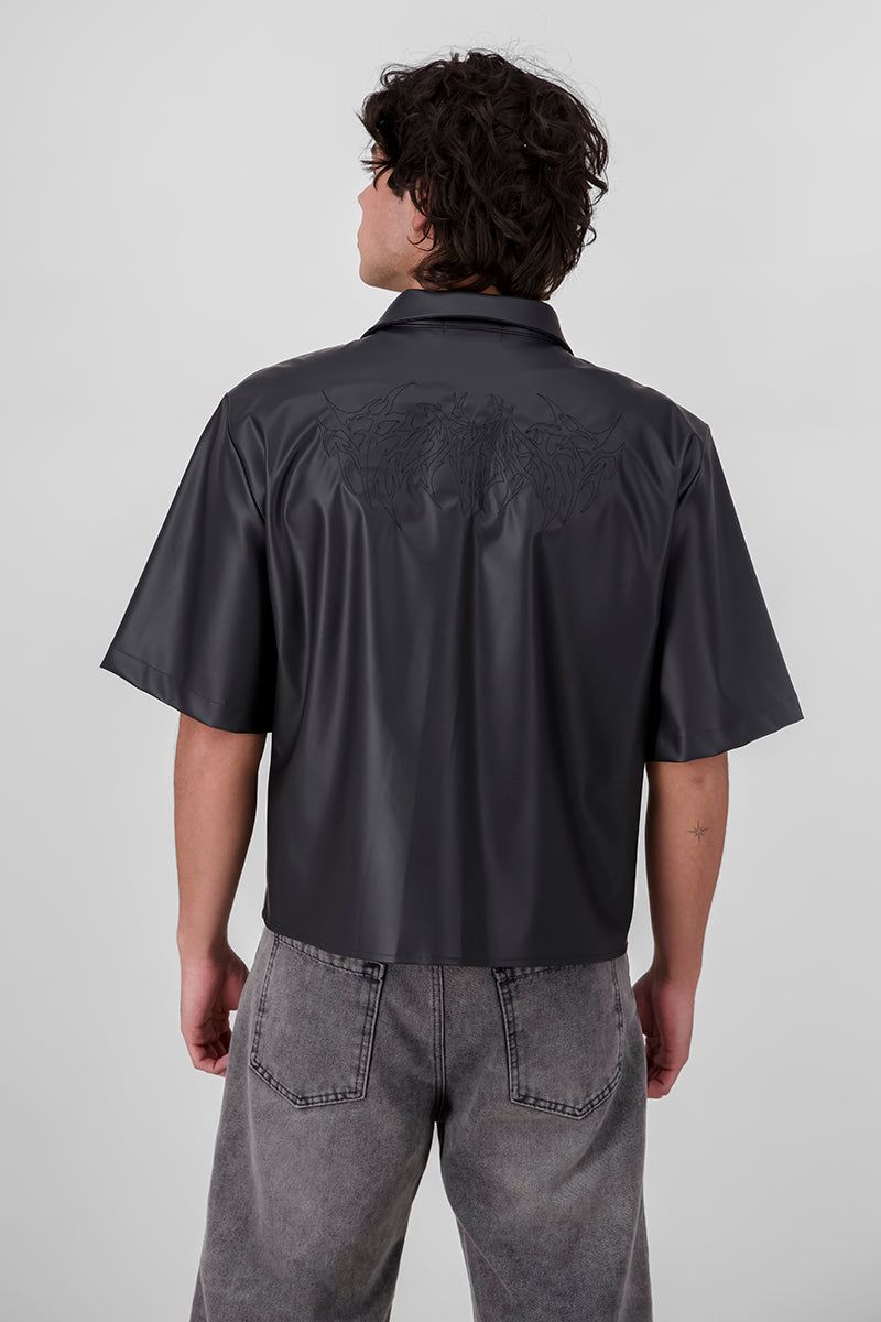 Camisa manga corta detalle bordado sold by Shasa product image thumbnail 4