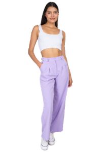 Pantalón recto pinzas dobles sold by Shasa