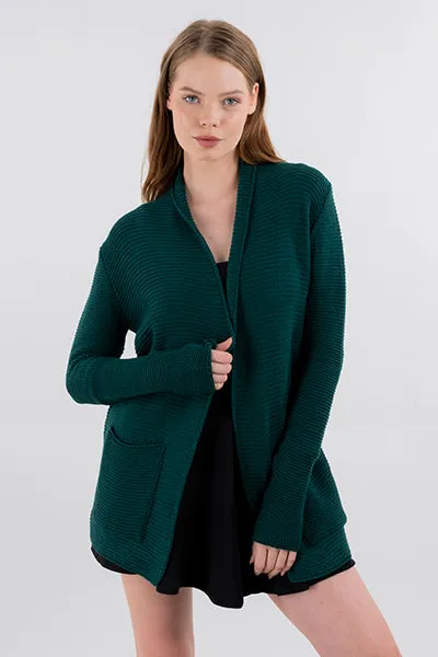 Cardigan Largo Detalle Bolsas sold by Shasa