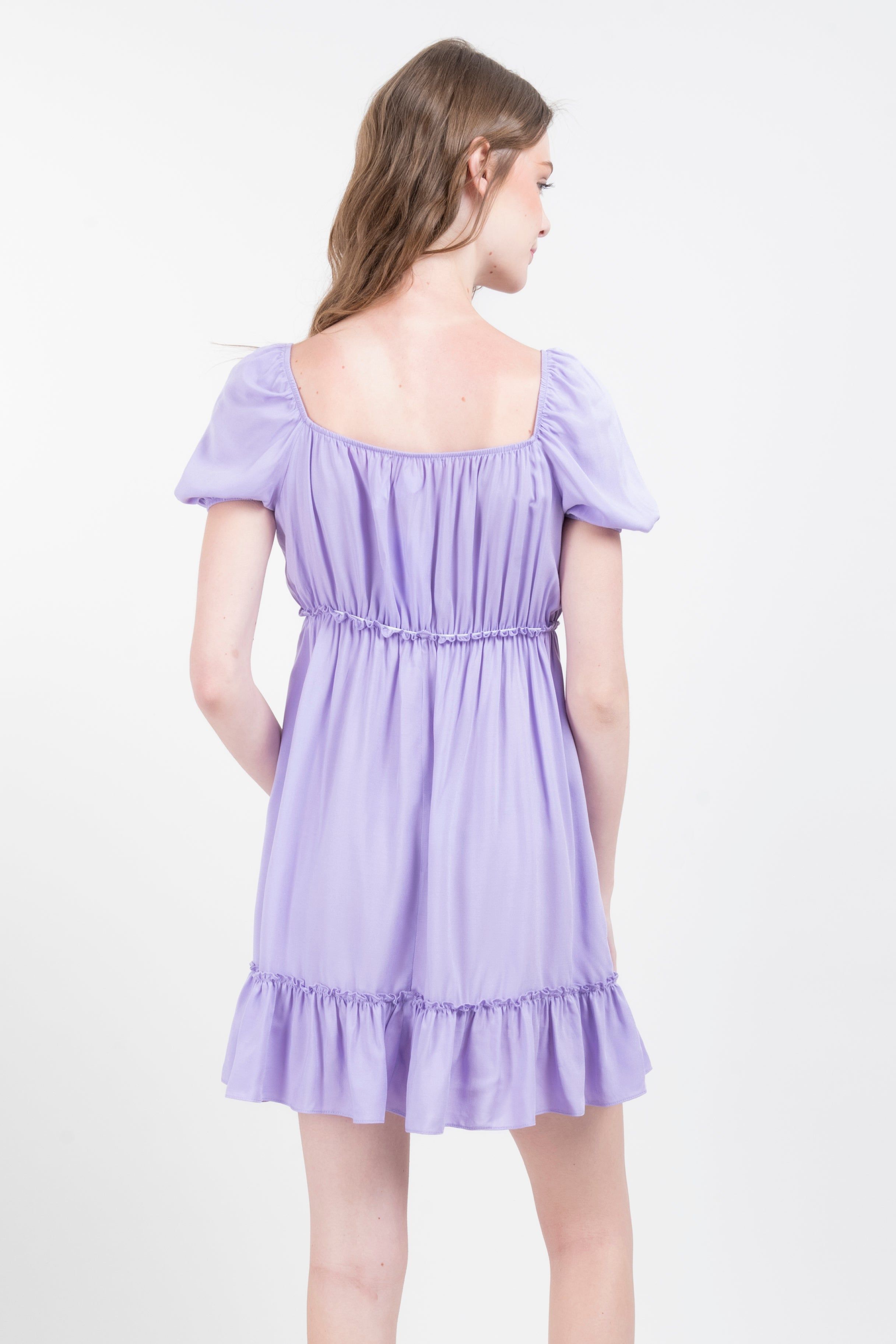 Vestido mini manga corta abullonada sold by Shasa product image thumbnail 4