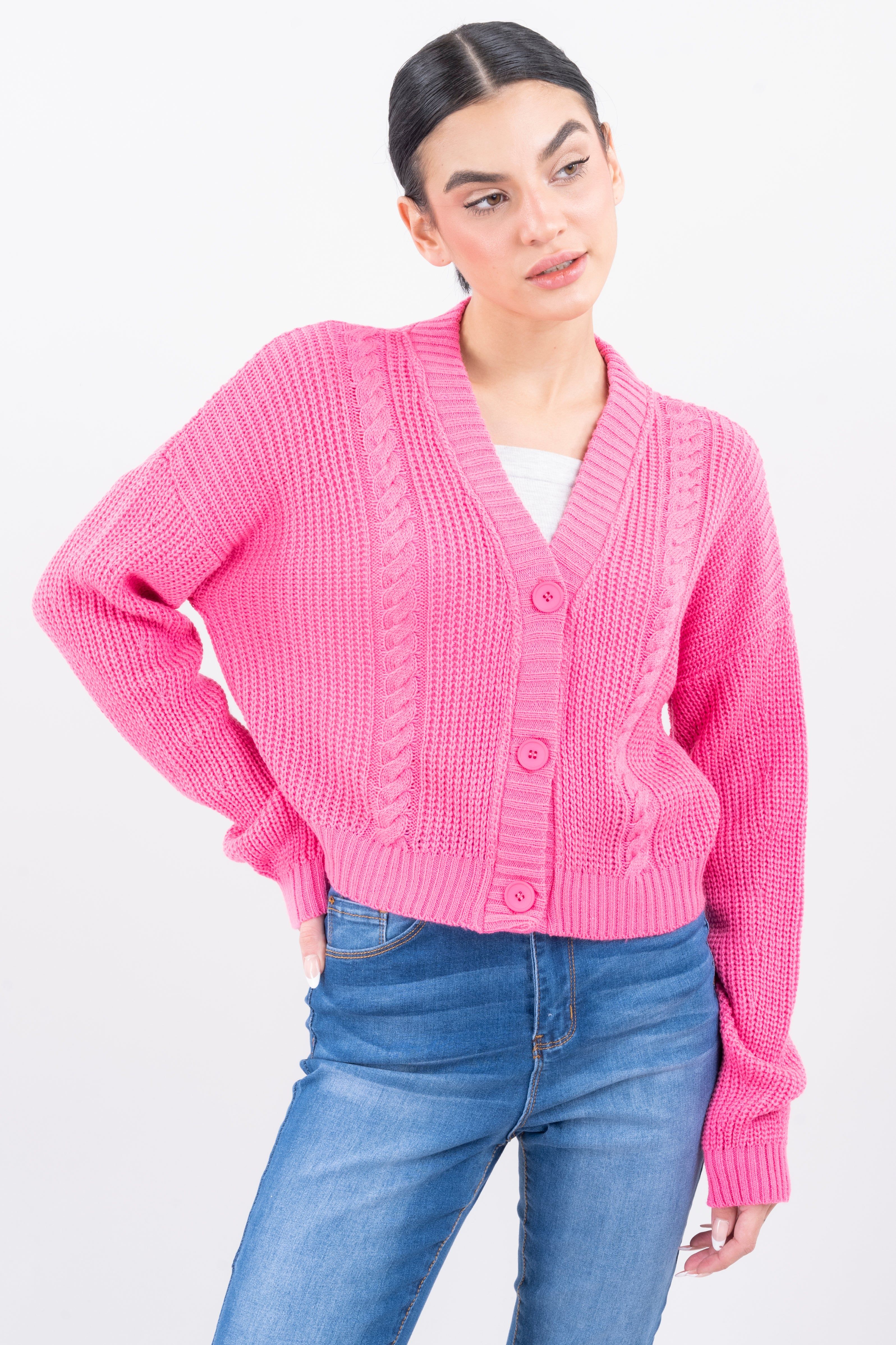 Cárdigan trenzado botones sold by Shasa product image thumbnail 2