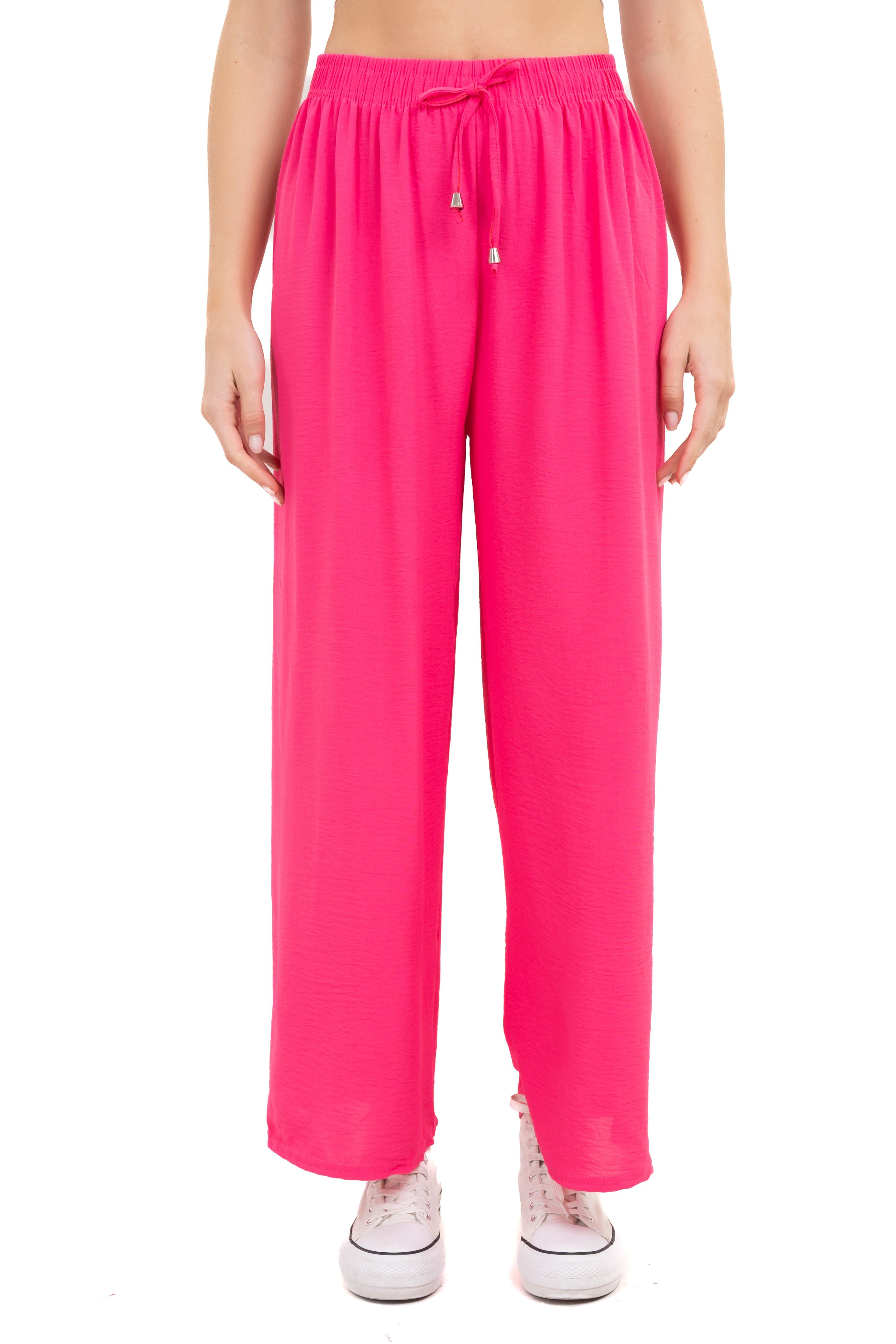 Pantalón wide leg cintura elástica sold by Shasa