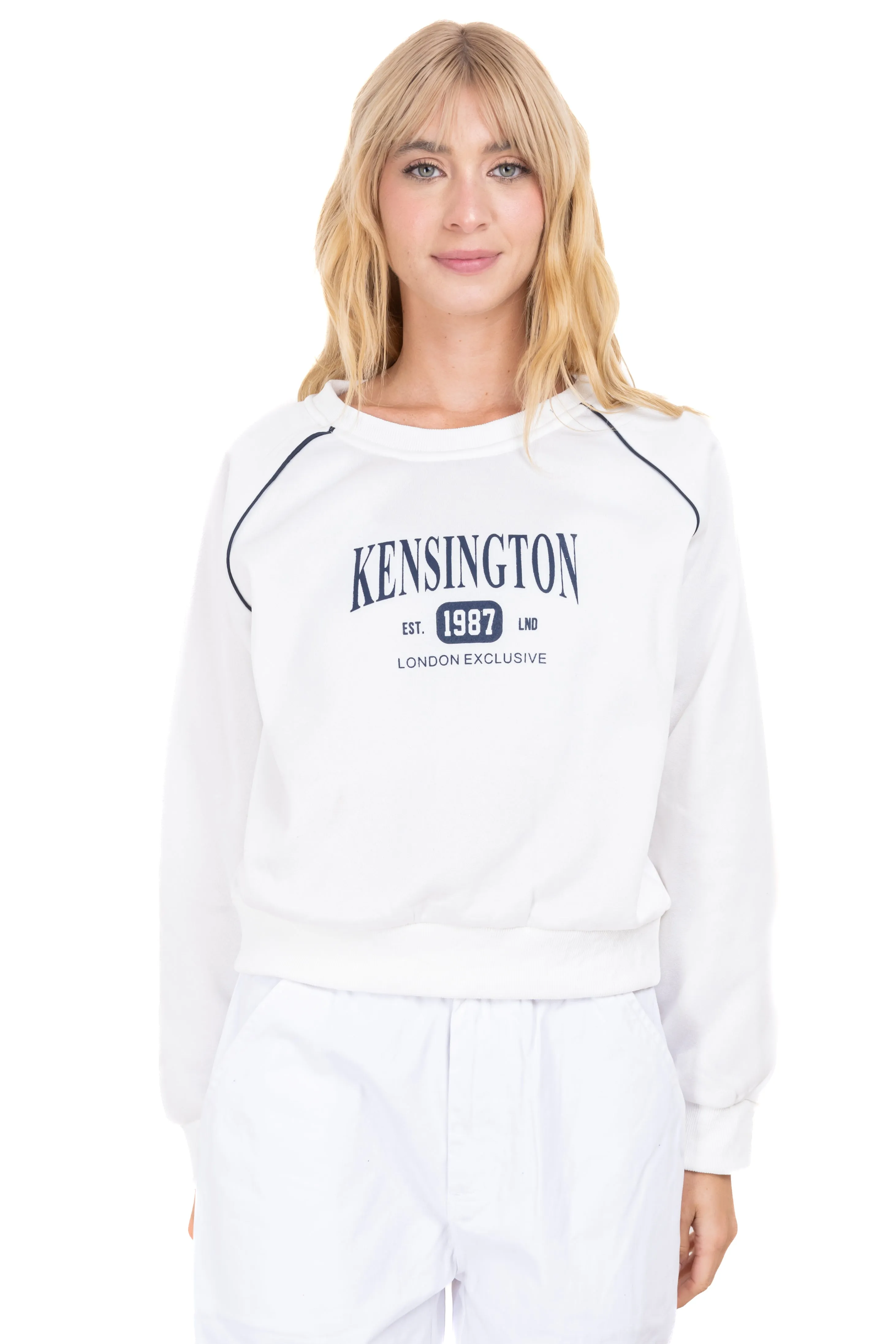 Sudadera con texto y detalles sold by Shasa