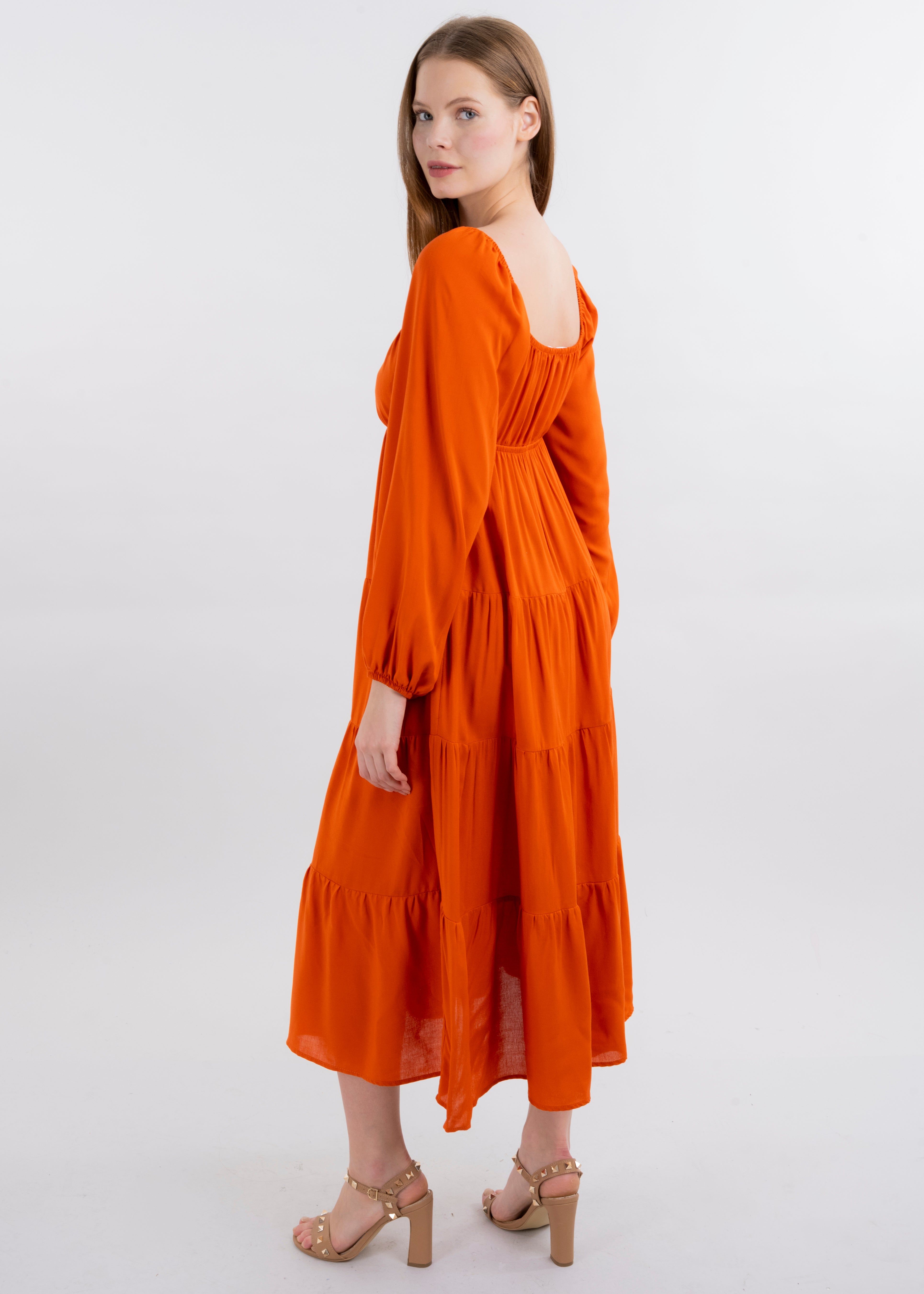 Vestido maxi manga larga amplio sold by Shasa product image thumbnail 4