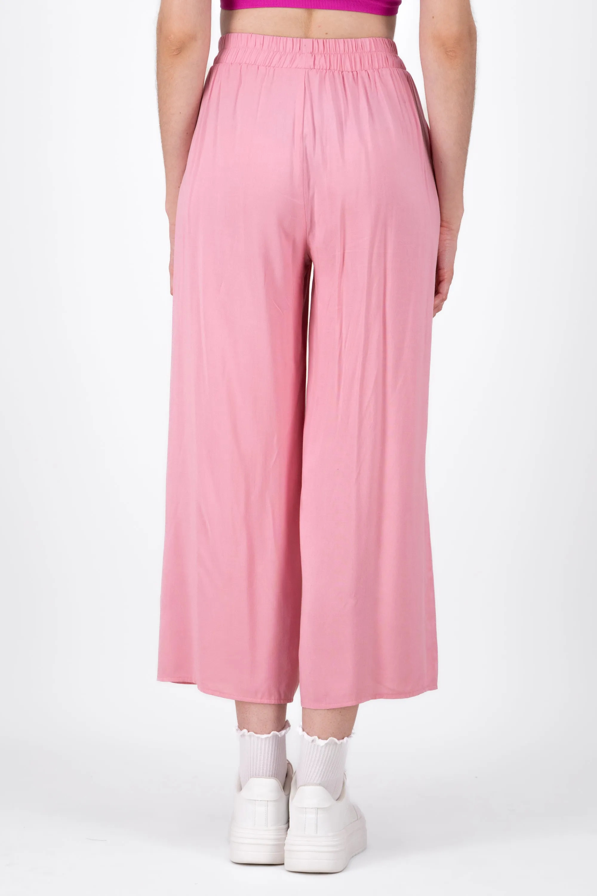 Pantalón Wide Leg Cintura Alta Fruncida sold by Shasa product image thumbnail 4