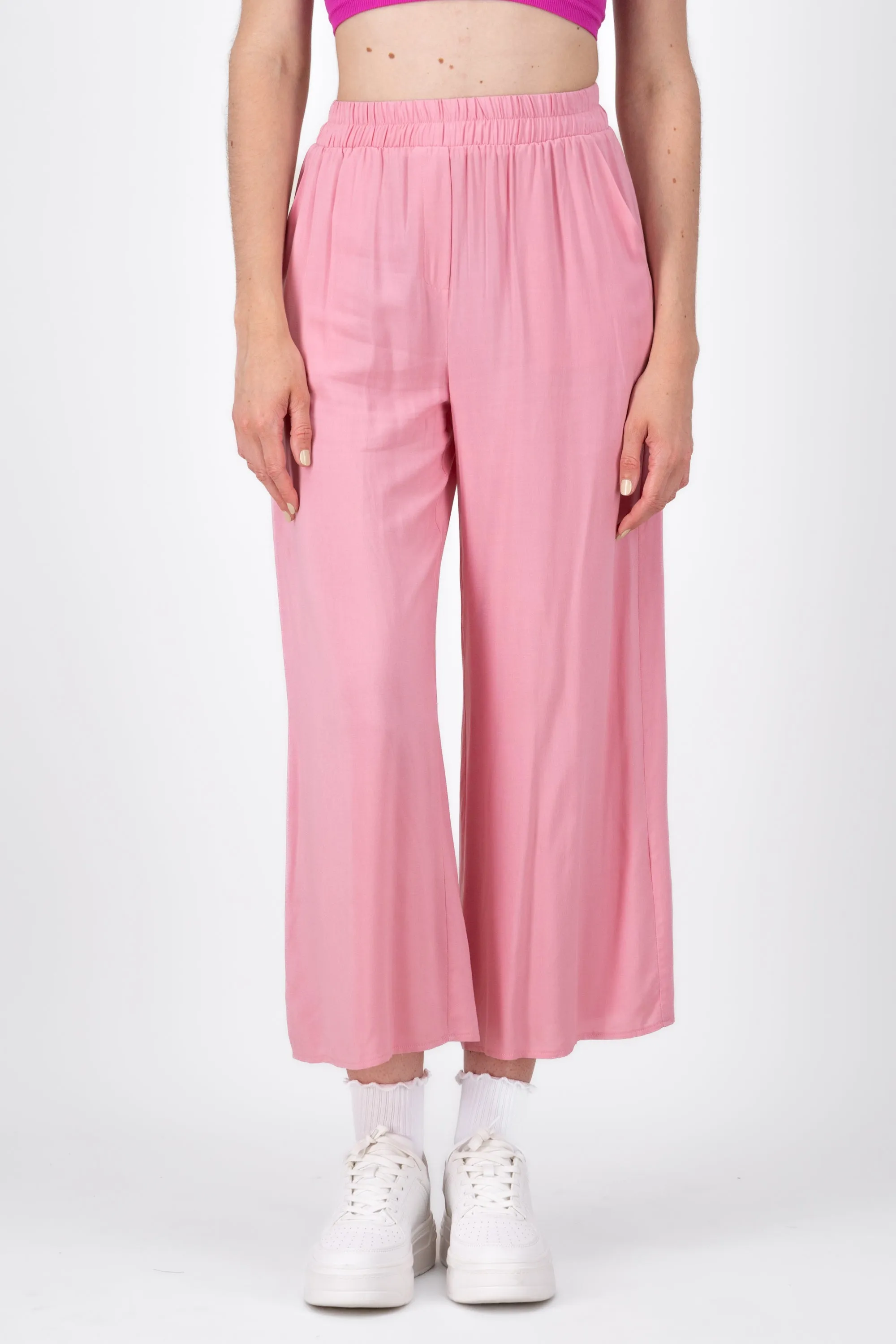 Pantalón Wide Leg Cintura Alta Fruncida sold by Shasa product image thumbnail 2