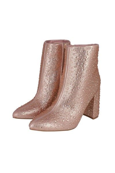 Botín puntal tacón ancho brillos sold by Shasa product image thumbnail 3