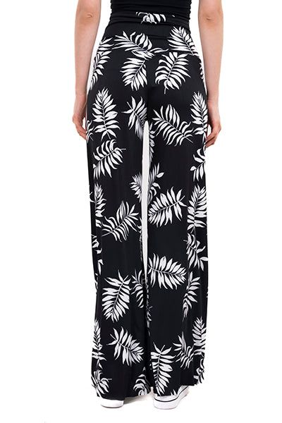 Pantalón wide leg estampado tropical sold by Shasa product image thumbnail 4