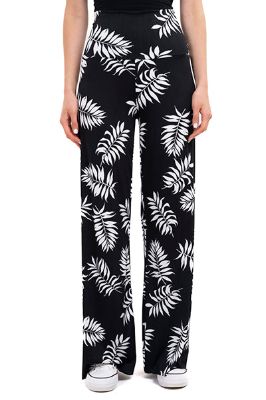 Pantalón wide leg estampado tropical sold by Shasa