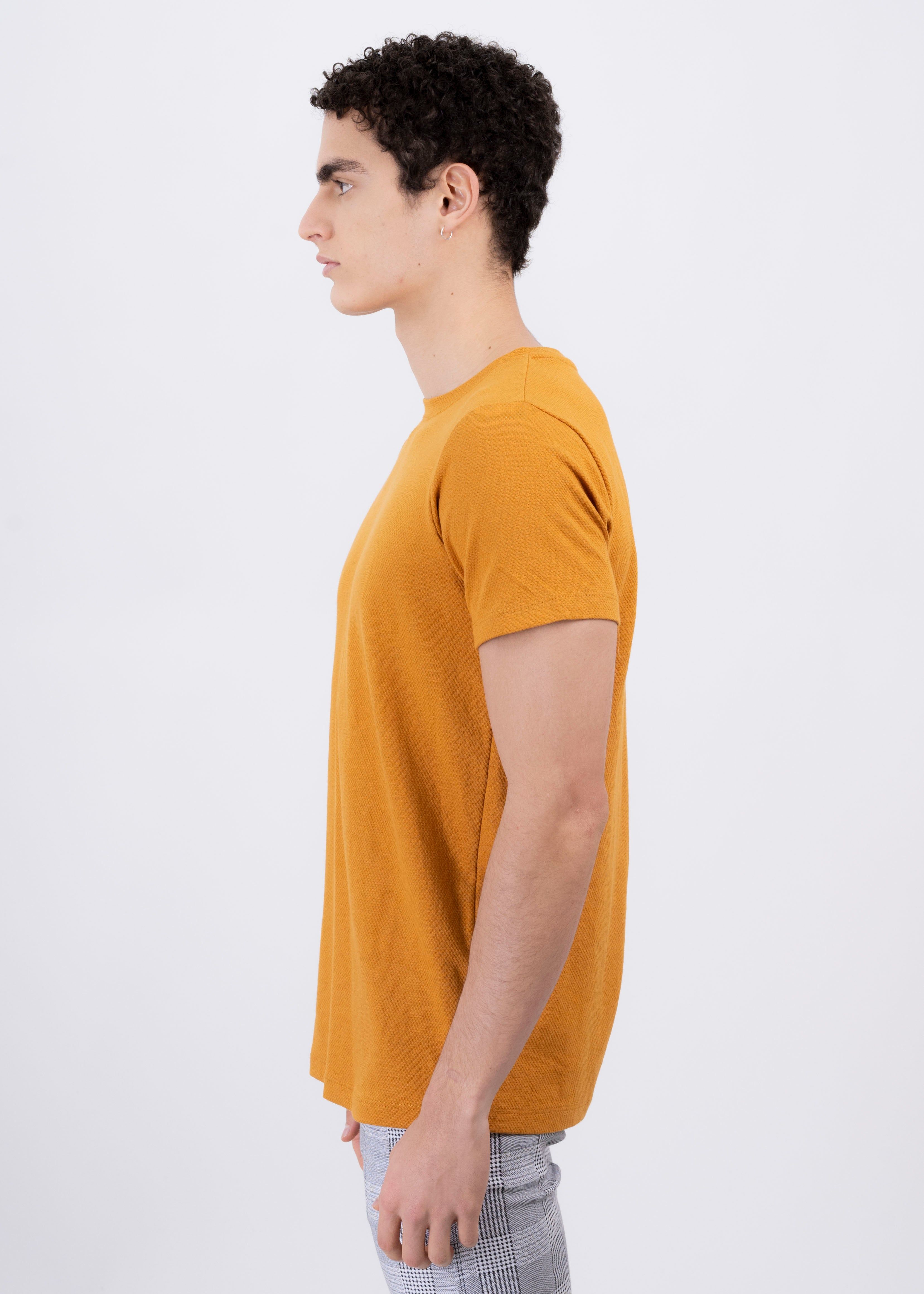 Playera cuello redondo textura waffle sold by Shasa product image thumbnail 3