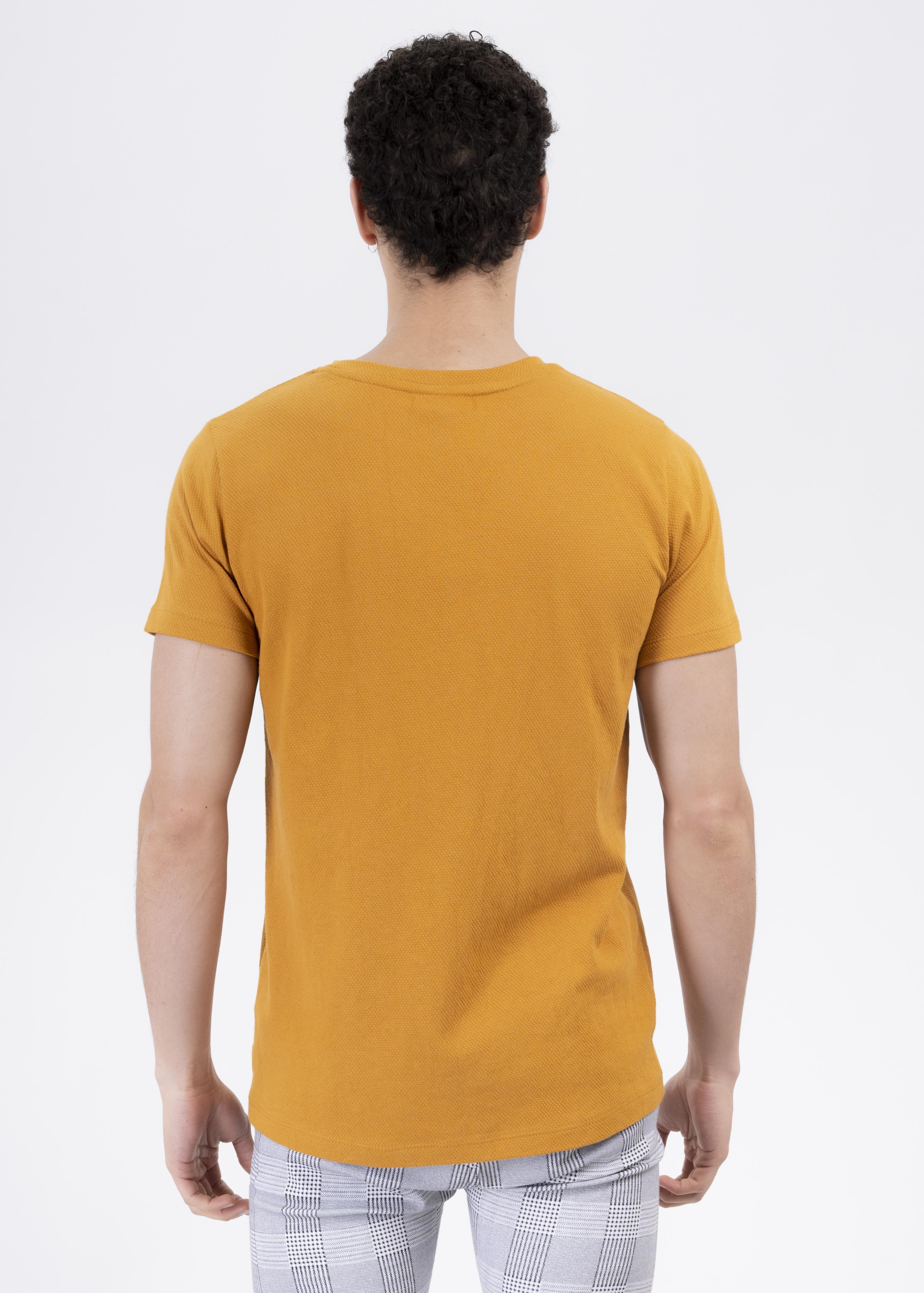 Playera cuello redondo textura waffle sold by Shasa product image thumbnail 4