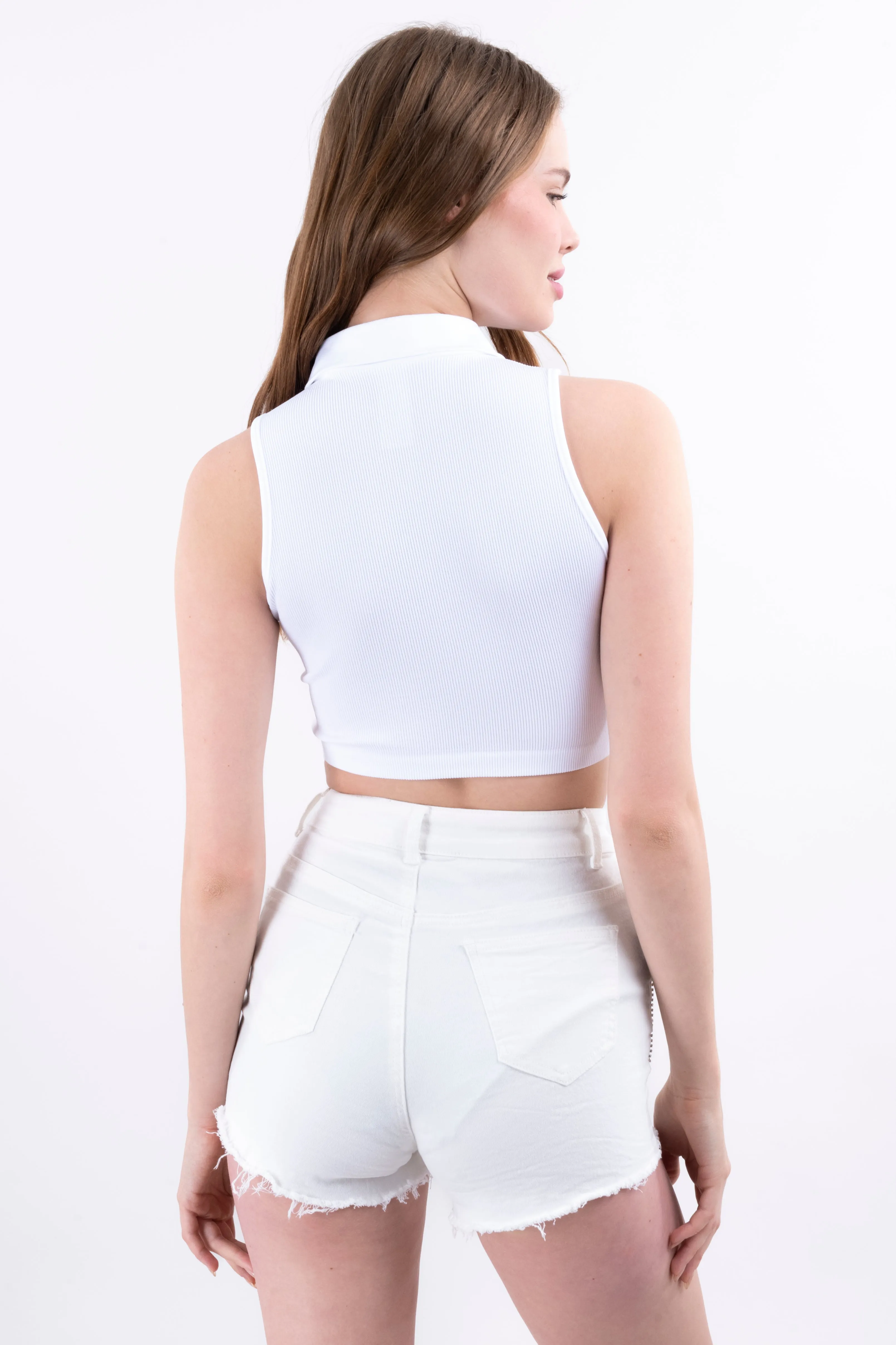 Top cuello solapa acanalado sold by Shasa product image thumbnail 4