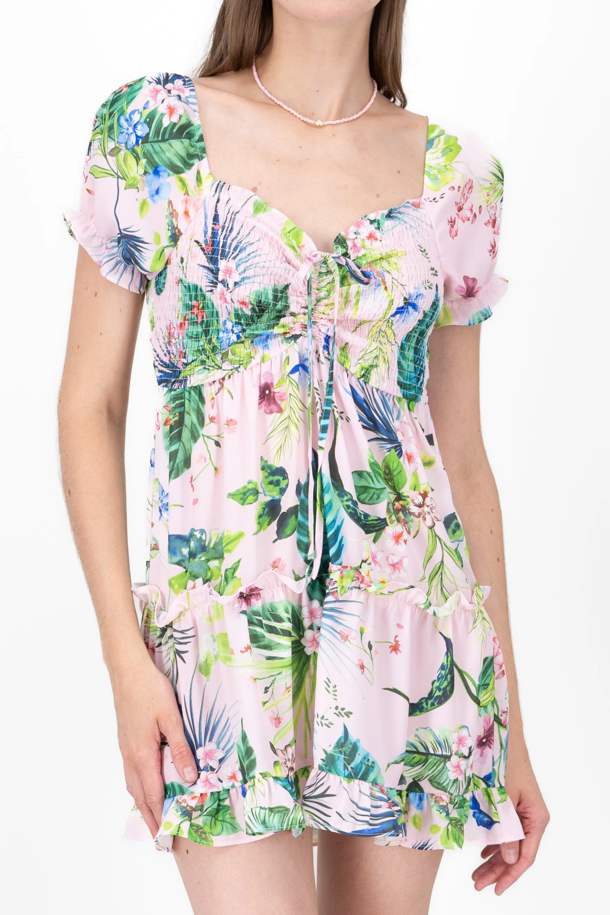 Vestido mini flores sold by Shasa product image thumbnail 5