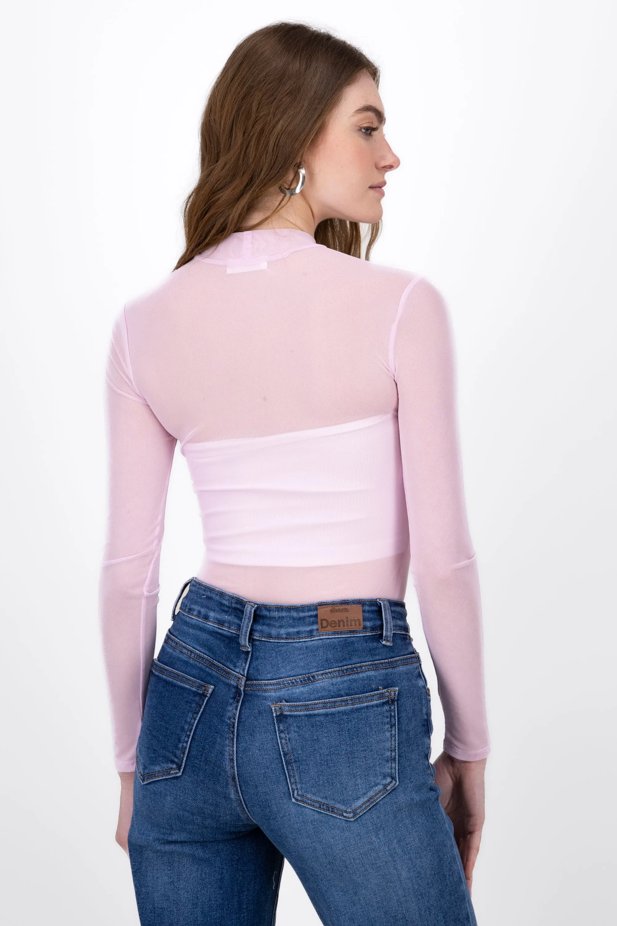 Bodysuit Mesh Cuello Alto sold by Shasa product image thumbnail 4