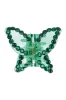 Pinza mariposa transparente brillos sold by Shasa