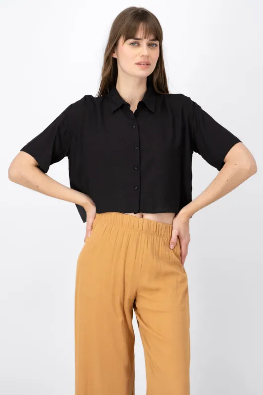 Camisa Crop Oversize sold by Shasa