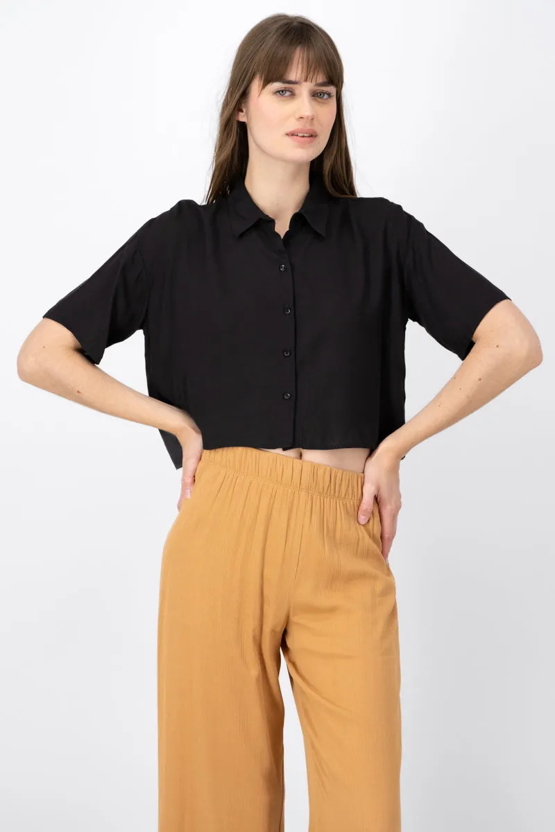 Camisa Crop Oversize sold by Shasa